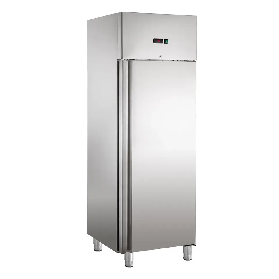 GastroHero SNACKH400TN Kühlschrank 429 L Edelstahl