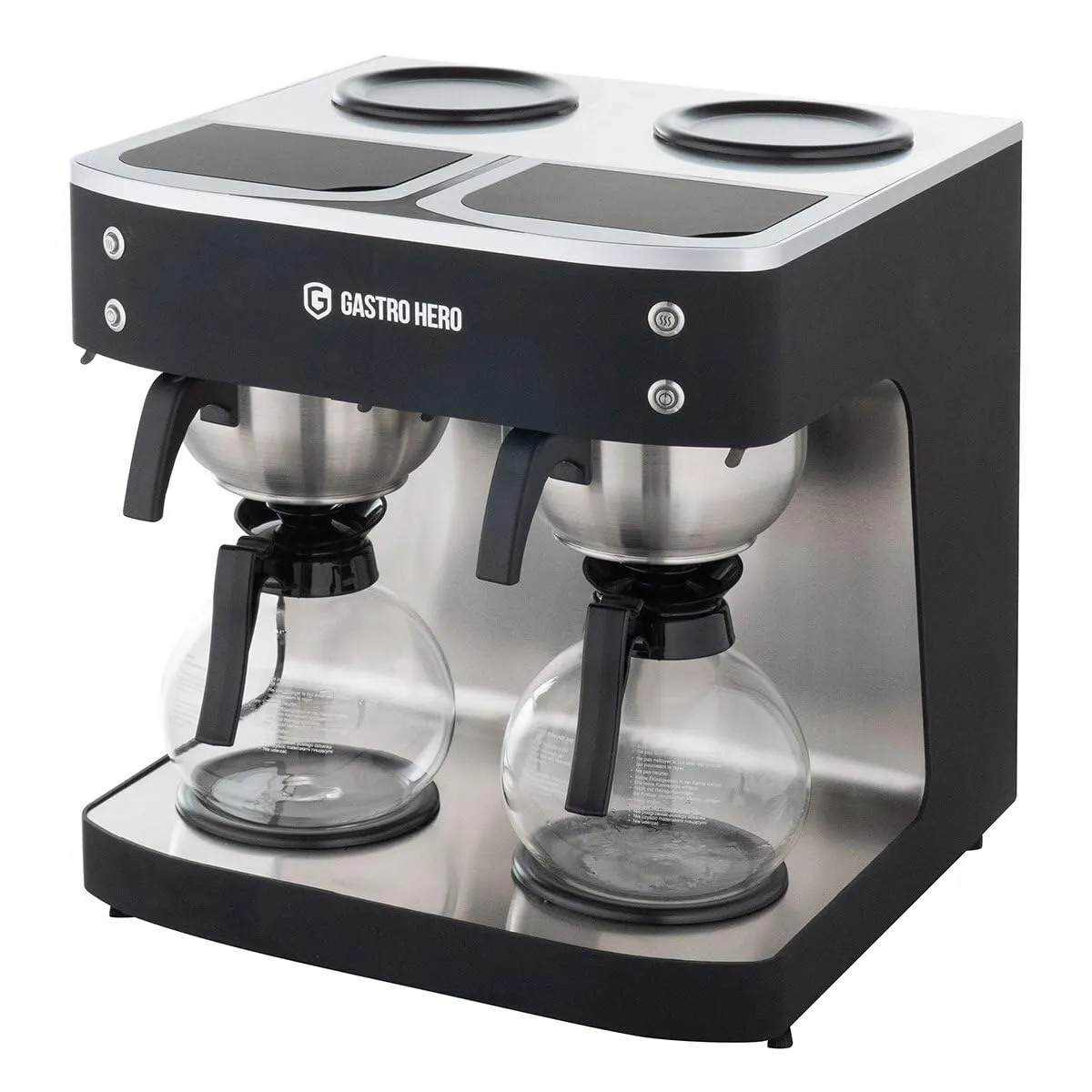 GastroHero FKM-ECO200 Filterkaffeemaschine 2x1,8L 200 Tassen