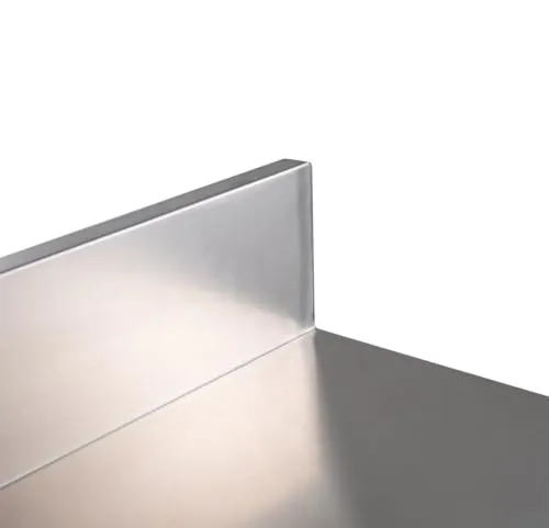 GastroHero YATS77A Arbeitstisch 70x70 cm Edelstahl