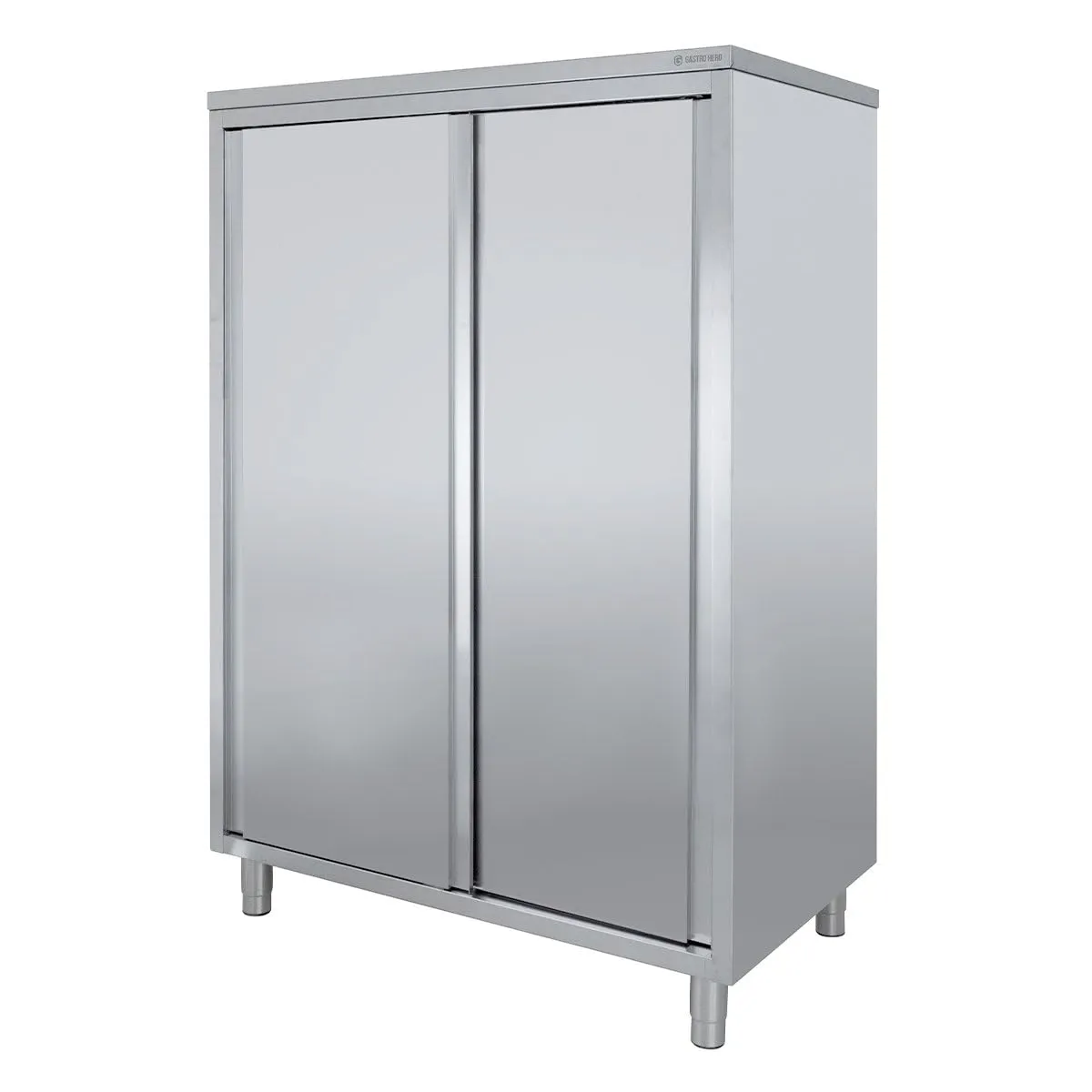 GastroHero ECO 12x6x20 Geschirrschrank 120cm Schiebetüren