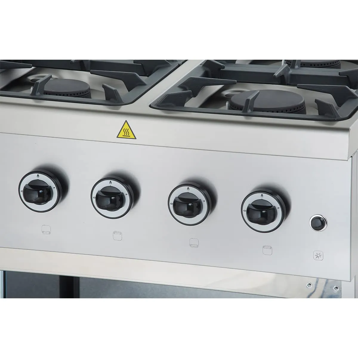 GastroHero Ecoline Plus 700 Gasherd 4-flammig 19 kW offen