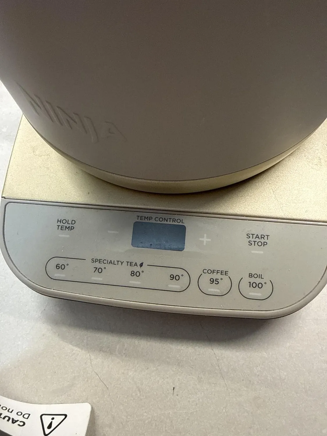 Ninja Perfect Temperature Wasserkocher 1,7L Stonegold 3000W