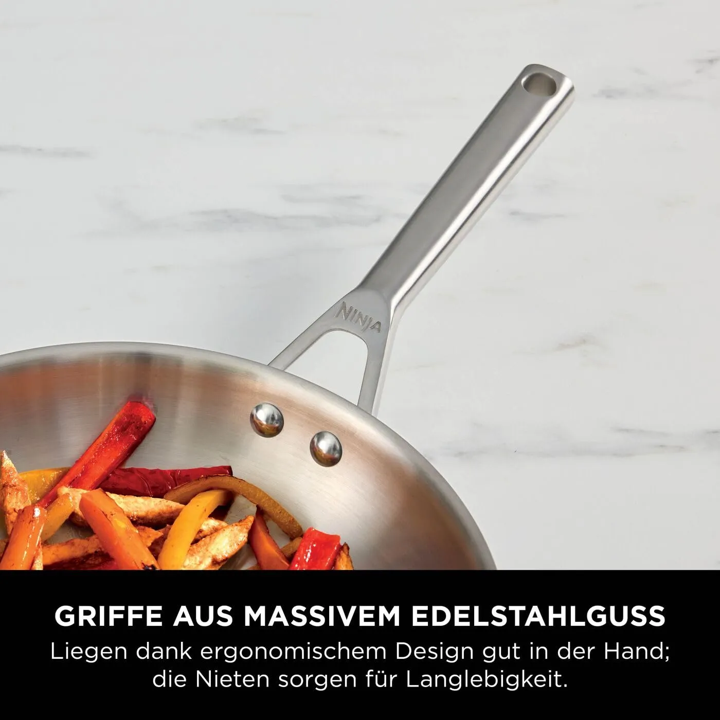 Ninja EverClad Topf- und Pfannen-Set 5-teilig Edelstahl