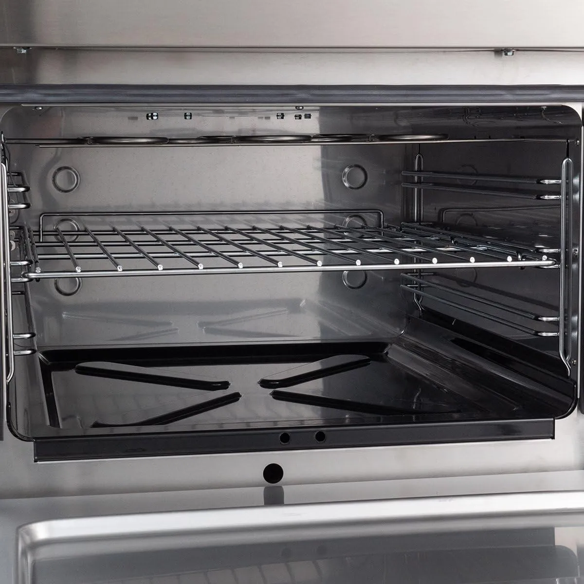 GastroHero Serie 77 Gasherd 6-flammig 48 kW mit Backofen
