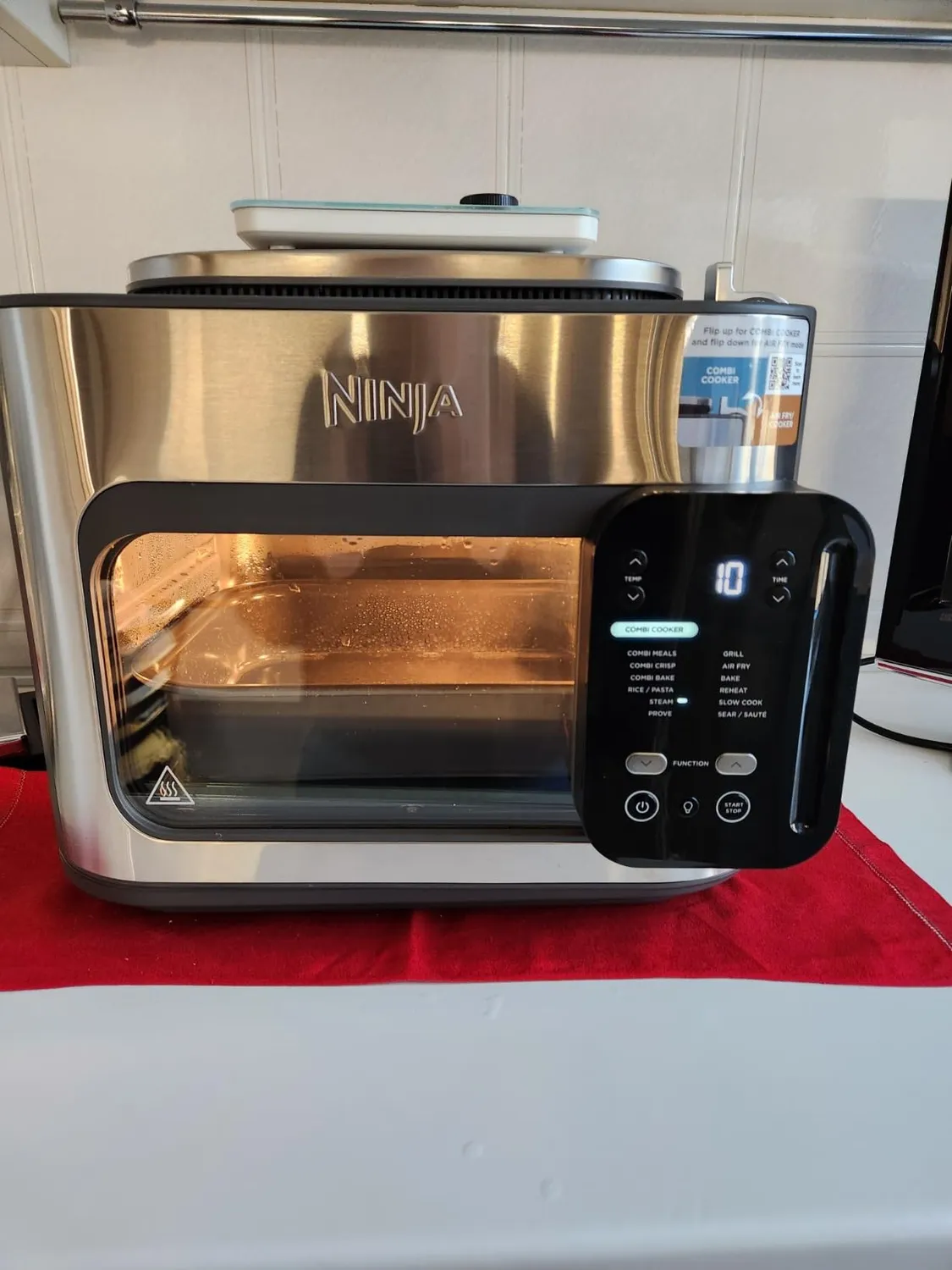 Ninja Combi Multikocher 12-in-1 grau Heißluftfritteuse