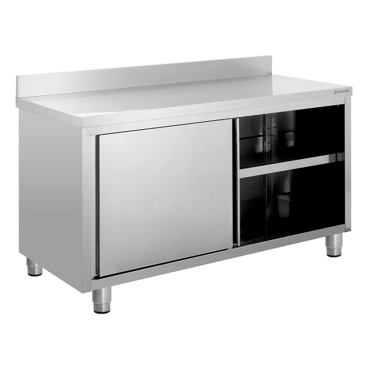 GastroHero ECO 10x6 Arbeitsschrank 100 cm Aufkantung