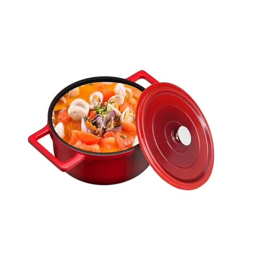 HOMELUX Kochtopf 12 cm 0,6 L Antihaft mit Deckel
