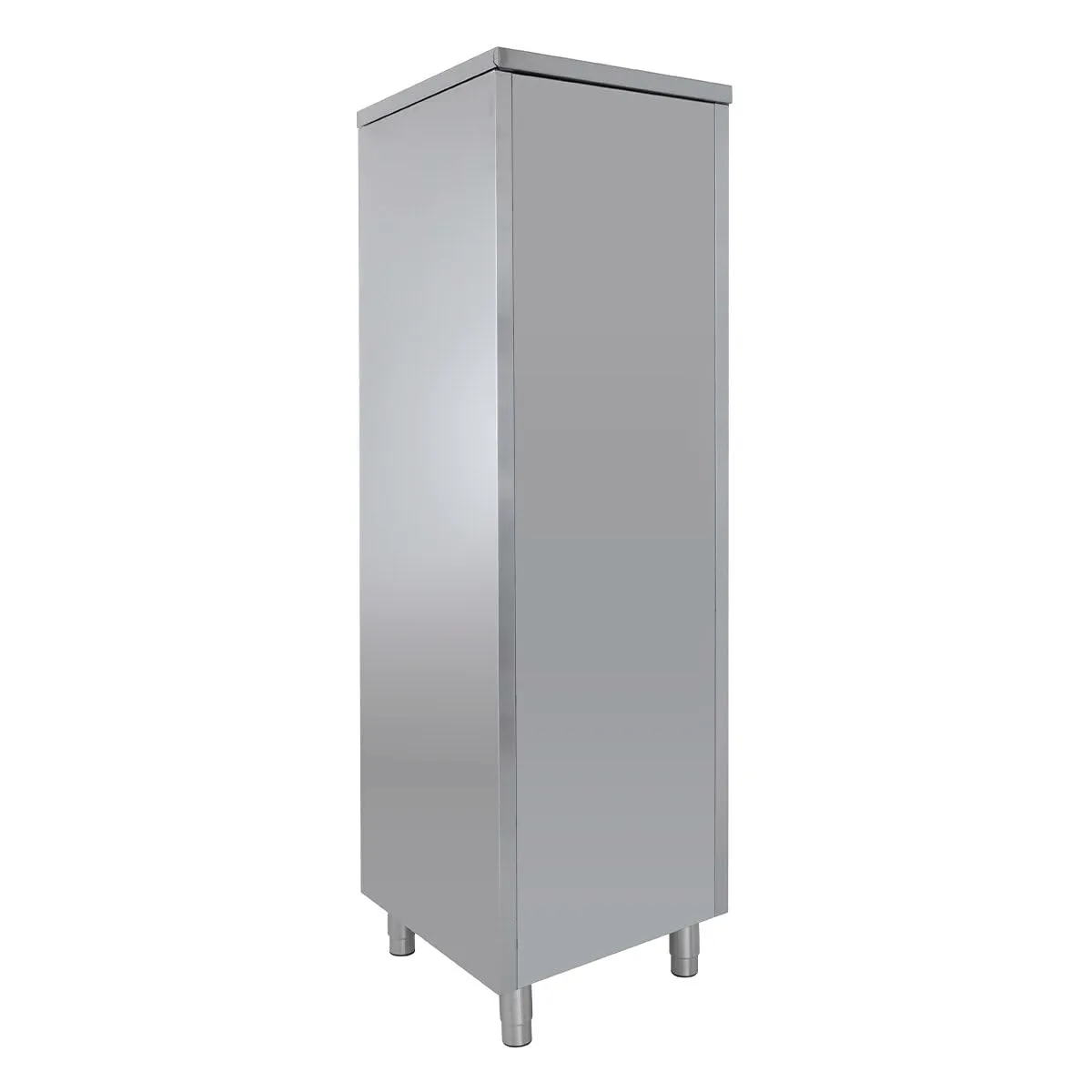 GastroHero Eco 6x6x20 Geschirrschrank Flügeltüren Edelstahl