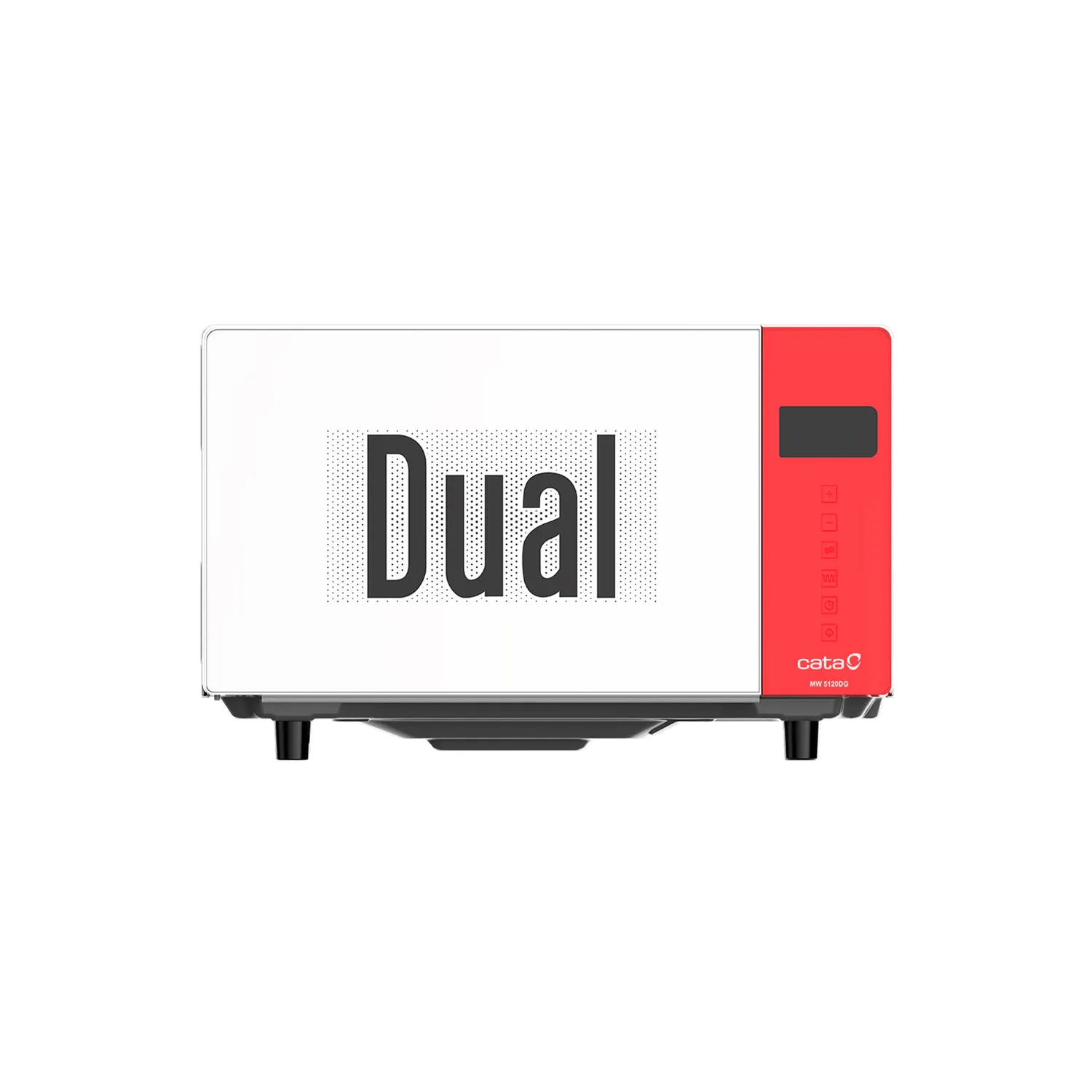 Cata MM 5120DG Mikrowelle mit Grill 20L Rot