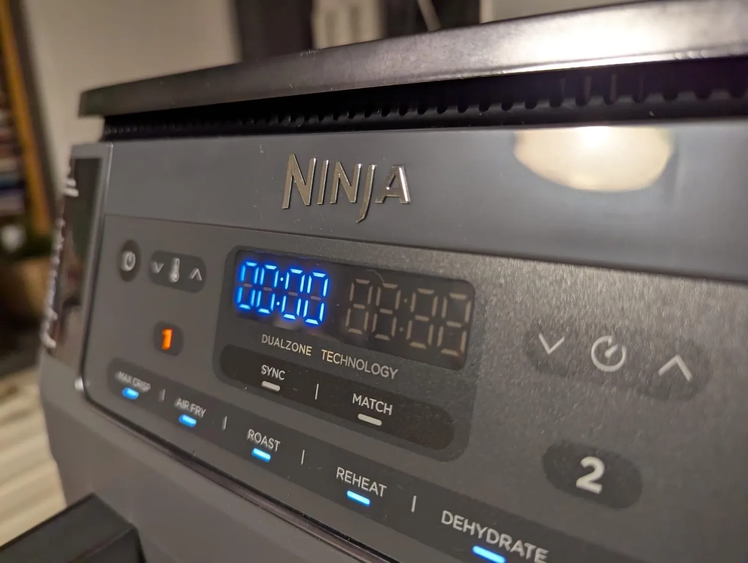 Ninja Dual Zone Heißluftfritteuse 7,6 L Metallic Grau