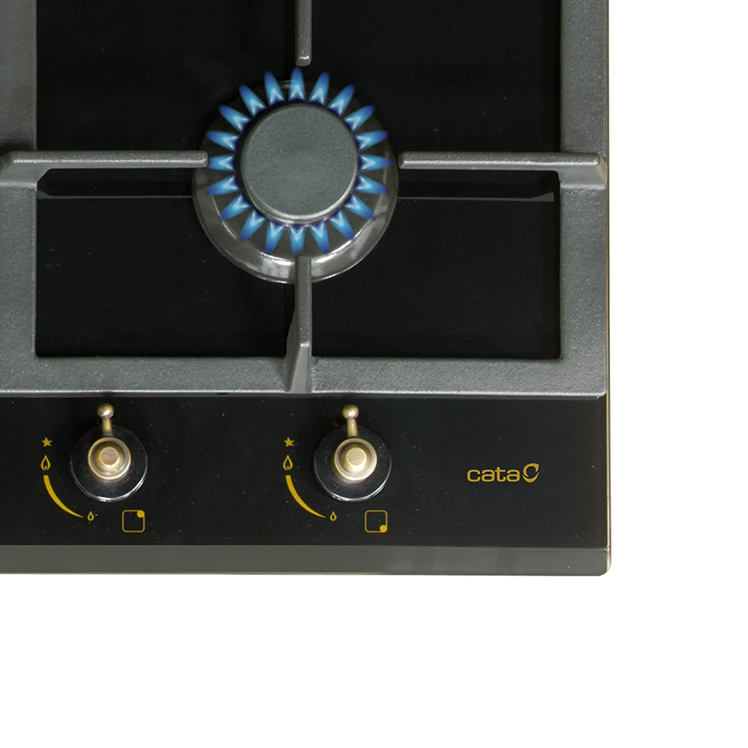 Cata RCI 631 BK Gaskochfeld 58 cm 8 kW Dreifachkrone