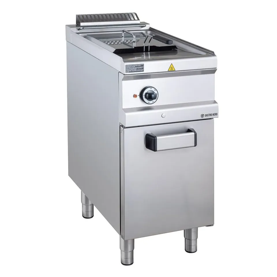 GastroHero Serie 700 Fritteuse 13L 9kW Standgerät Edelstahl