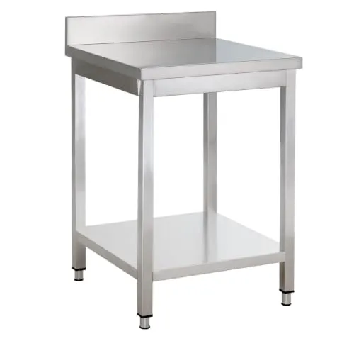 GastroHero YATS77A Arbeitstisch 70x70 cm Edelstahl