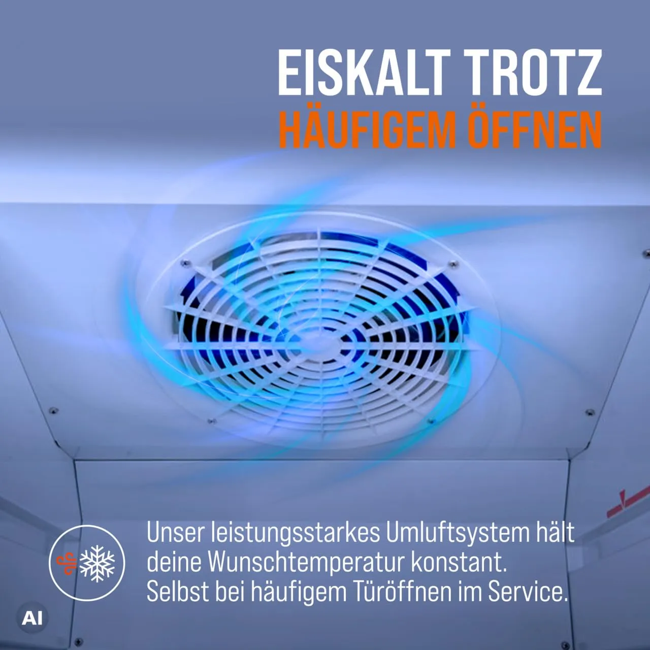 GastroHero LTSE400 Lagertiefkühlschrank 336 L weiß -23°C