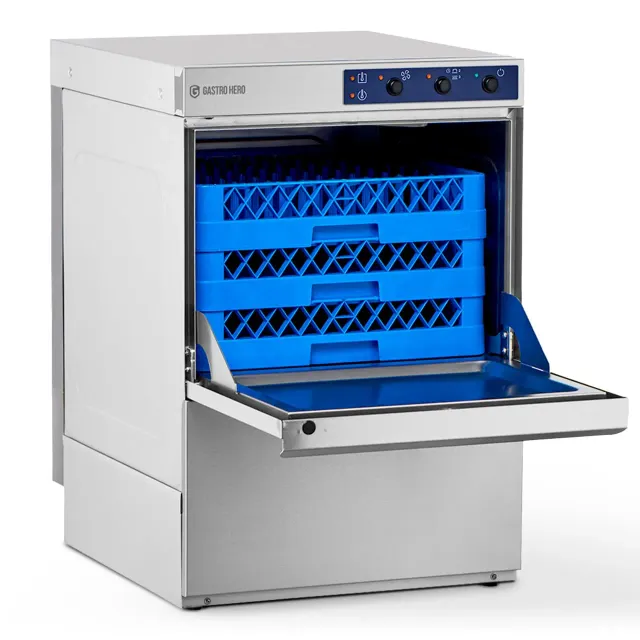 GastroHero GSME54SL Geschirrspülmaschine 50x50 Edelstahl