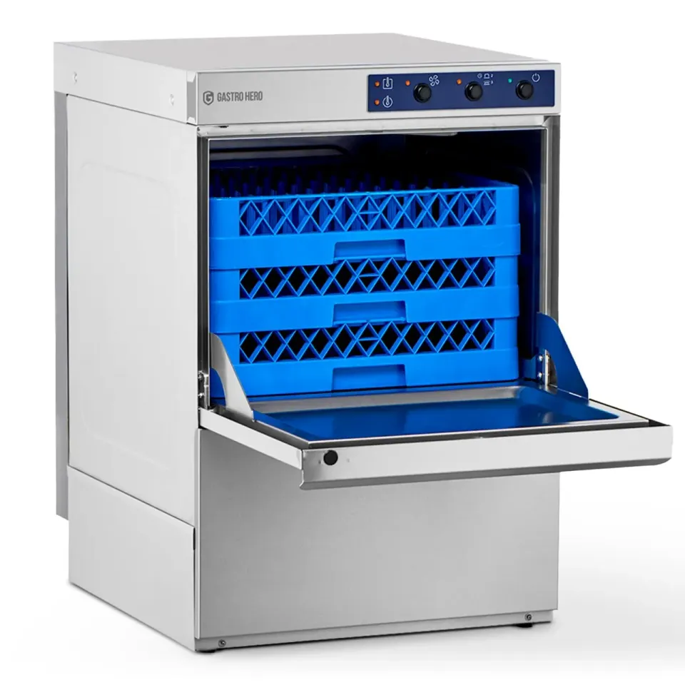 GastroHero GSME54SL Geschirrspülmaschine 50x50 Edelstahl