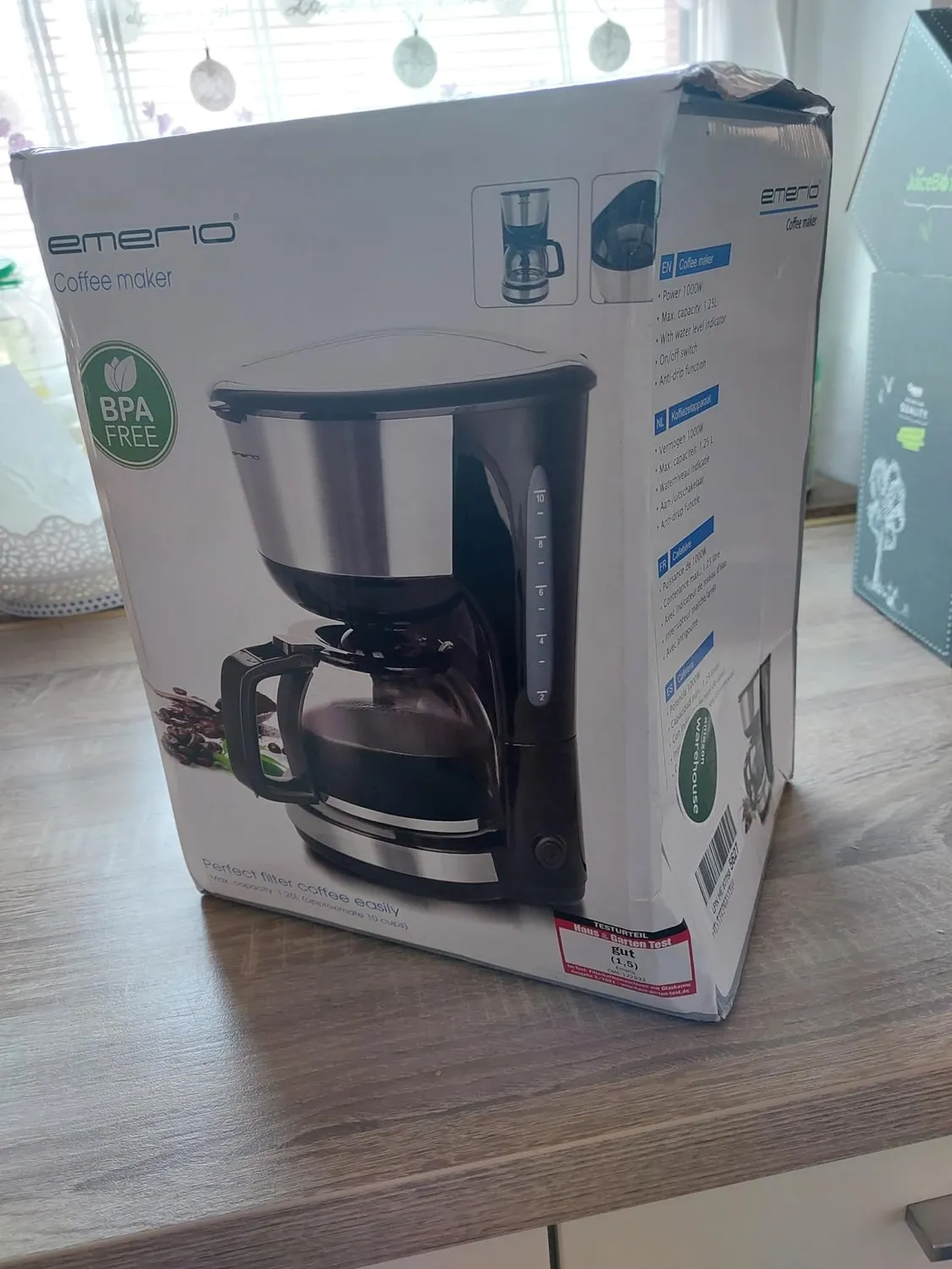 Emerio CME-116801 Filterkaffeemaschine 0,6 L 5 Tassen