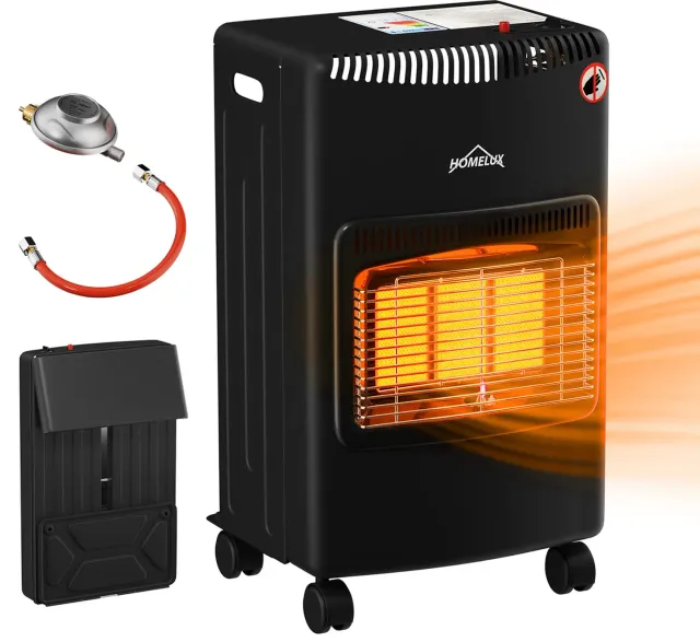 HOMELUX Gasheizung 4200 Watt Infrarot-Heizstrahler 82m³