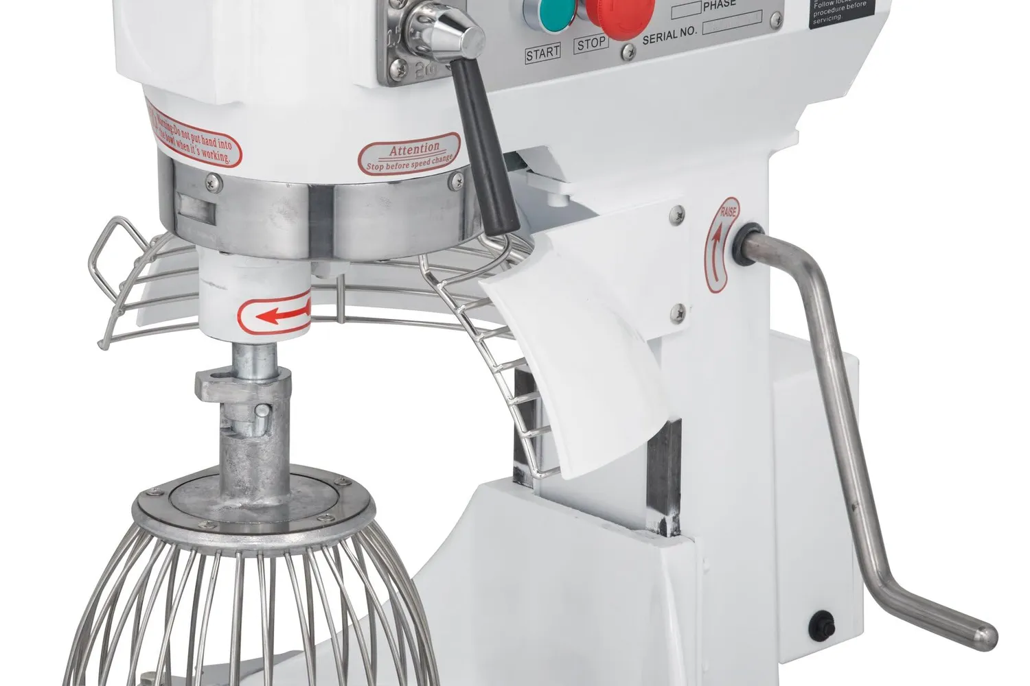 GastroHero YPL30 Planetenrührwerk 30L 0,95kW Edelstahl