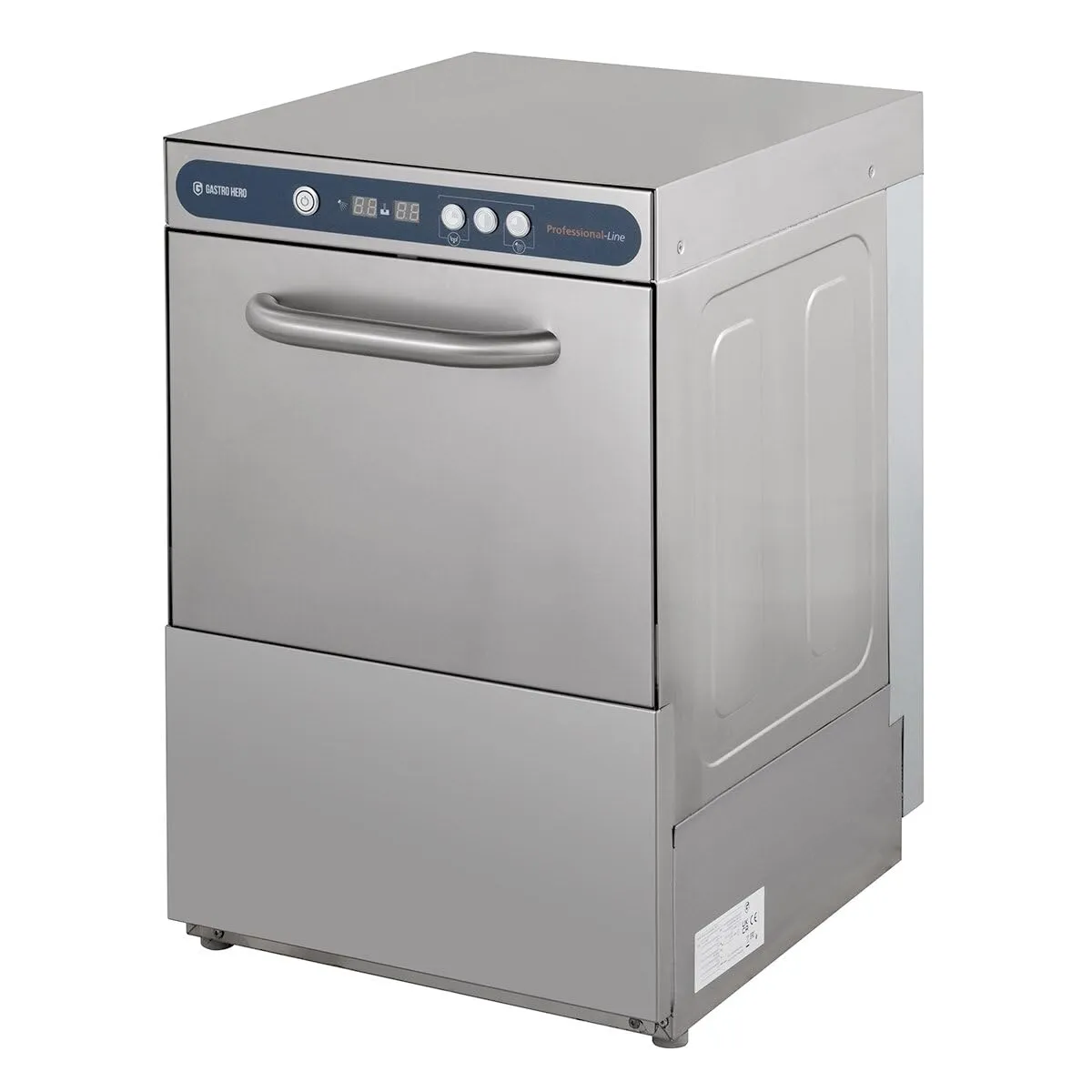 GastroHero PROFI-GLSM40SL Gläserspülmaschine 40x40 230V Edelstahl