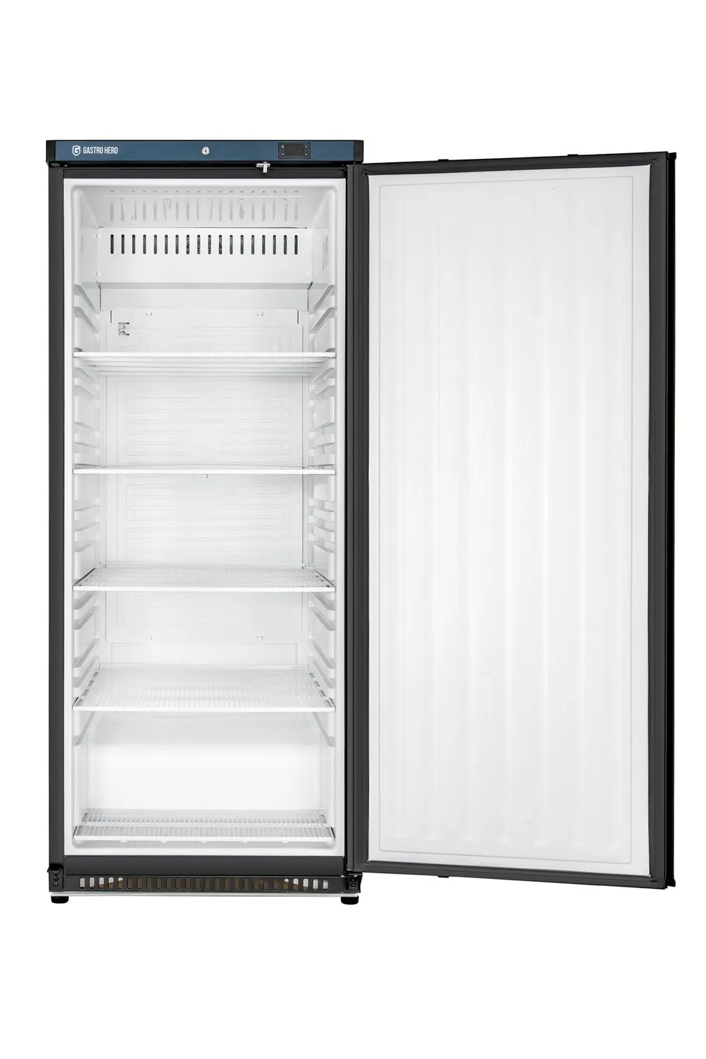 GastroHero LKSE600B Lagerkühlschrank 562 L Schwarz