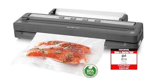 Emerio Vakuumiergerät 120W 30cm mit Folienrolle Cutter