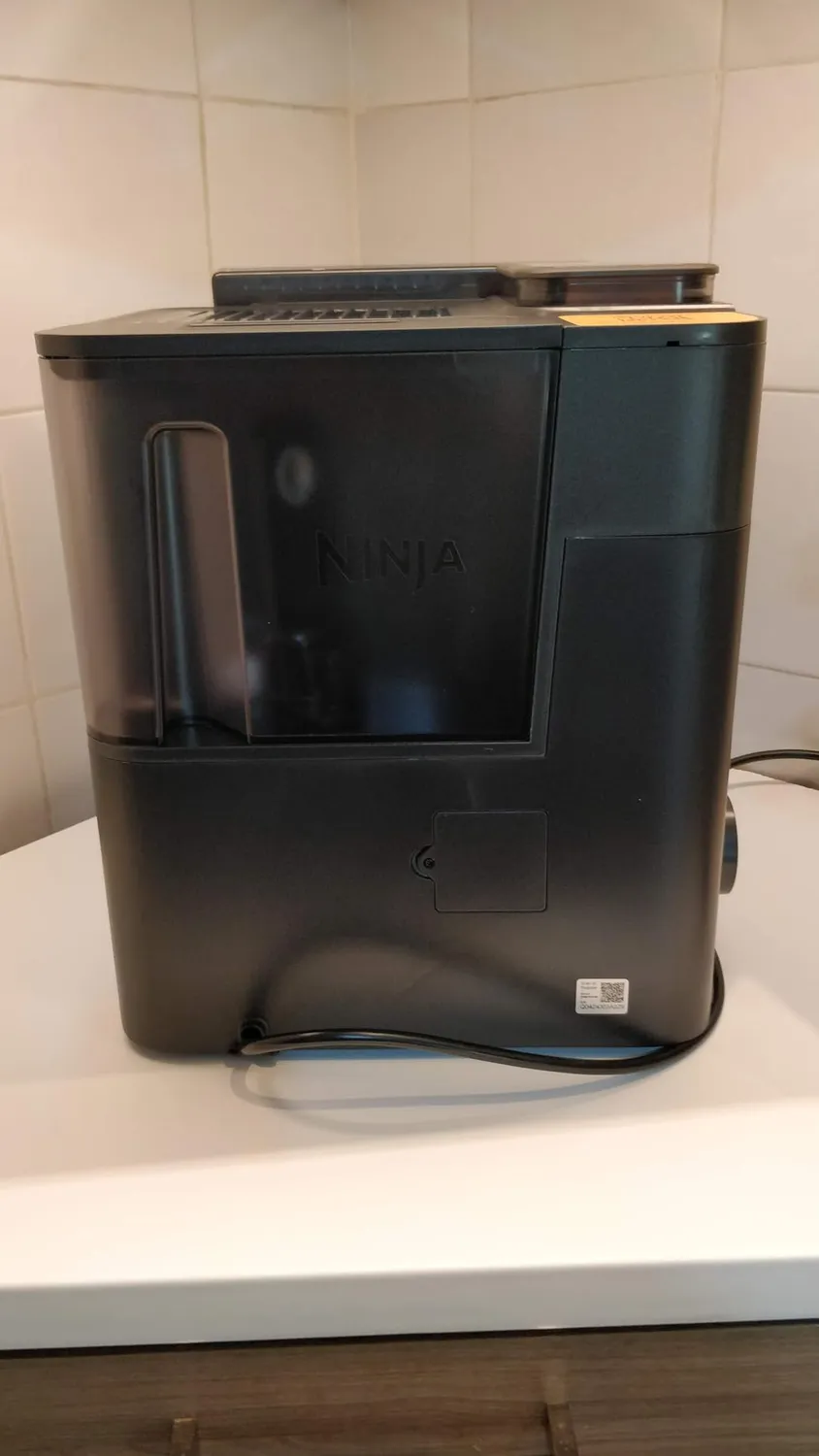 Ninja Luxe Premier 3-in-1 Espressomaschine Grau-Metall Mahlwerk