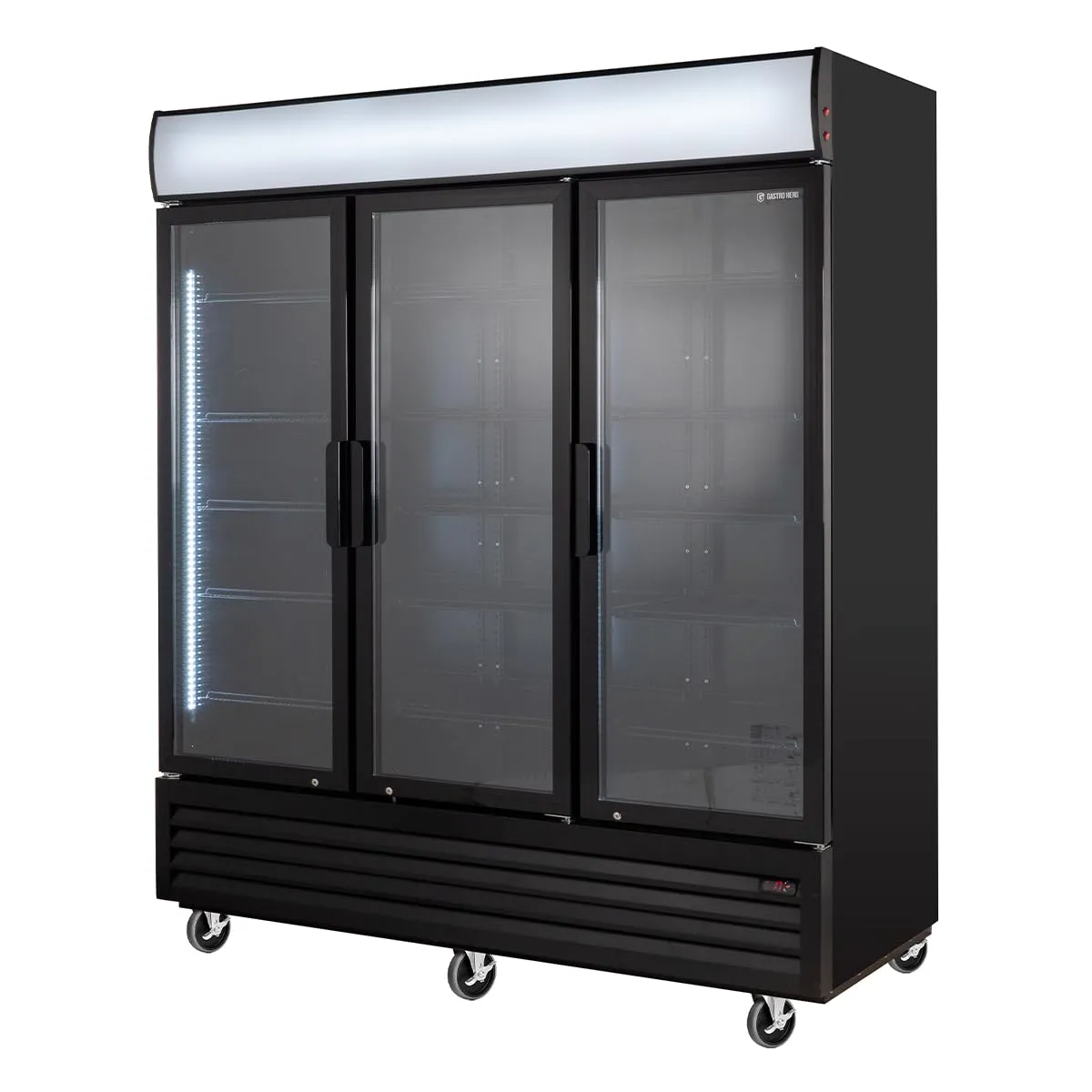 GastroHero ECO 1500 Getränkekühlschrank 1582 L Schwarz