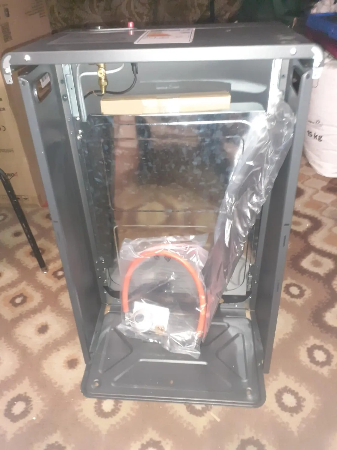 HOMELUX 4200 W Gasheizung Innenraum 82 m³ 3-stufig