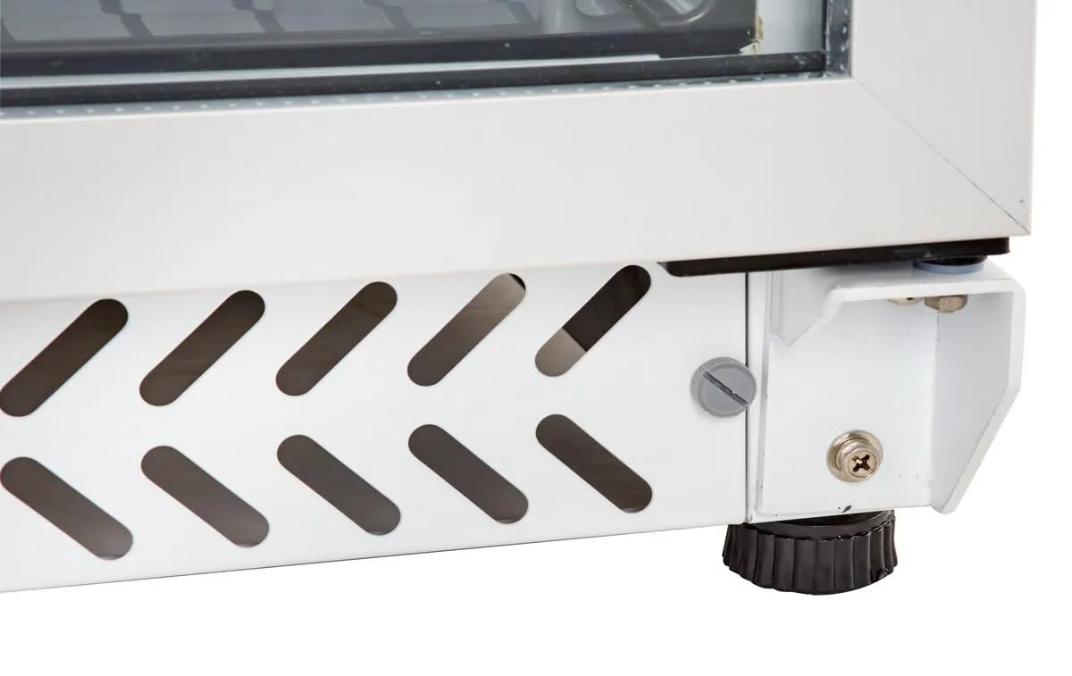 GastroHero Eco 590 Lagerkühlschrank Glastür 590 Liter