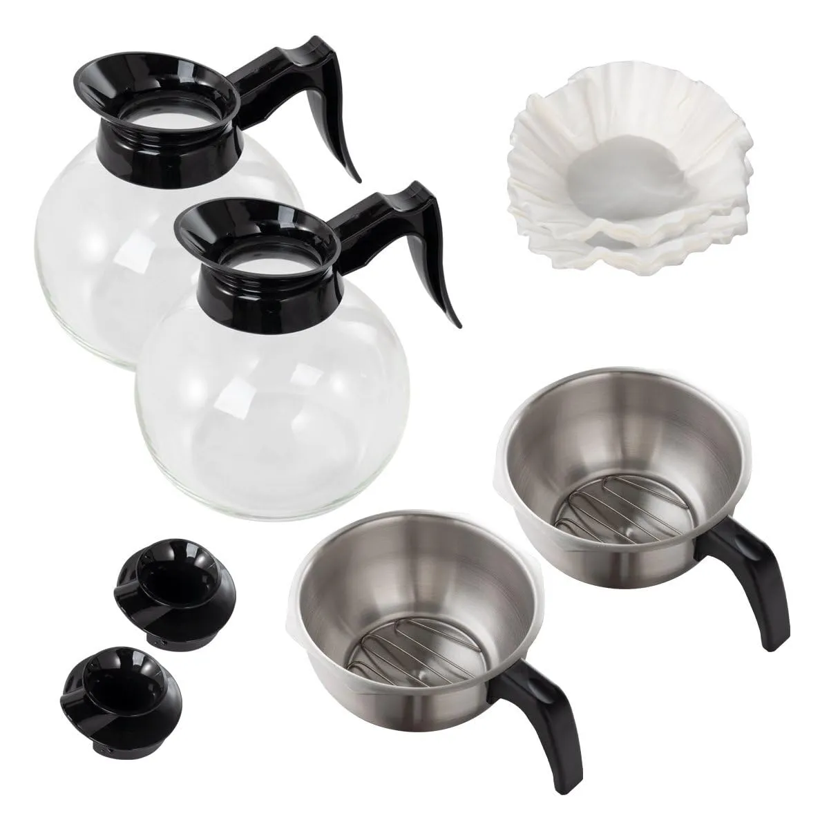 GastroHero FKM-ECO200 Filterkaffeemaschine 2x1,8L 200 Tassen