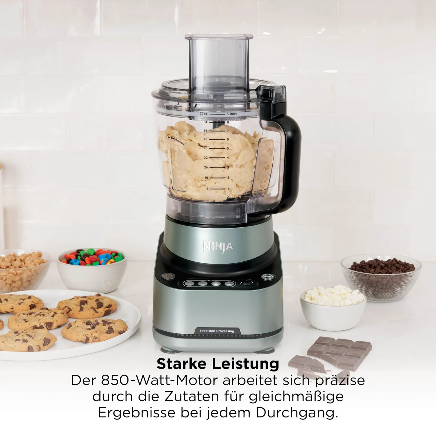 Ninja PrecisionPro Küchenmaschine 2,1 L Schwarz 850 W