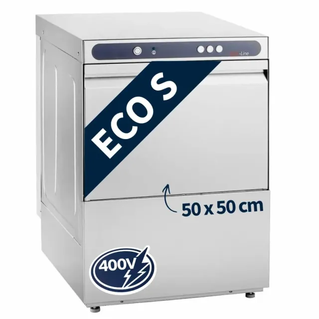 GastroHero Ecoline GLSM54S Gläserspülmaschine 50er 400V