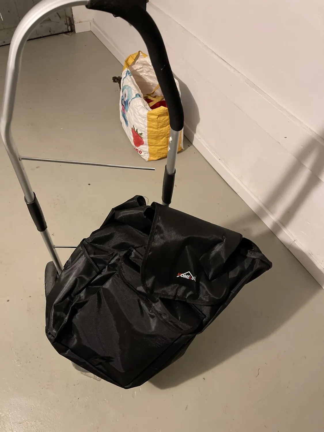 HOMELUX Einkaufstrolley 41L Trolley dunkelgrau treppengängig