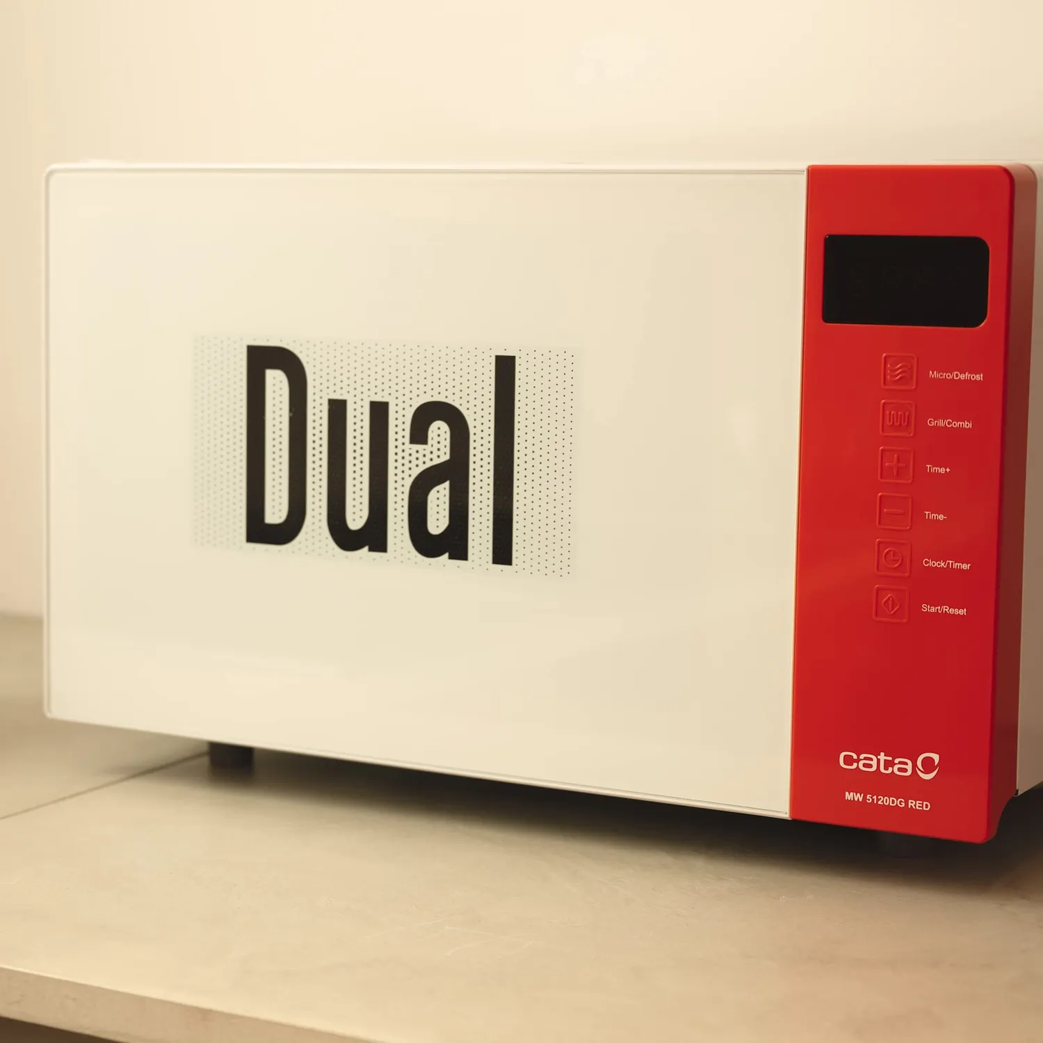 Cata MM 5120DG Mikrowelle mit Grill 20L Rot
