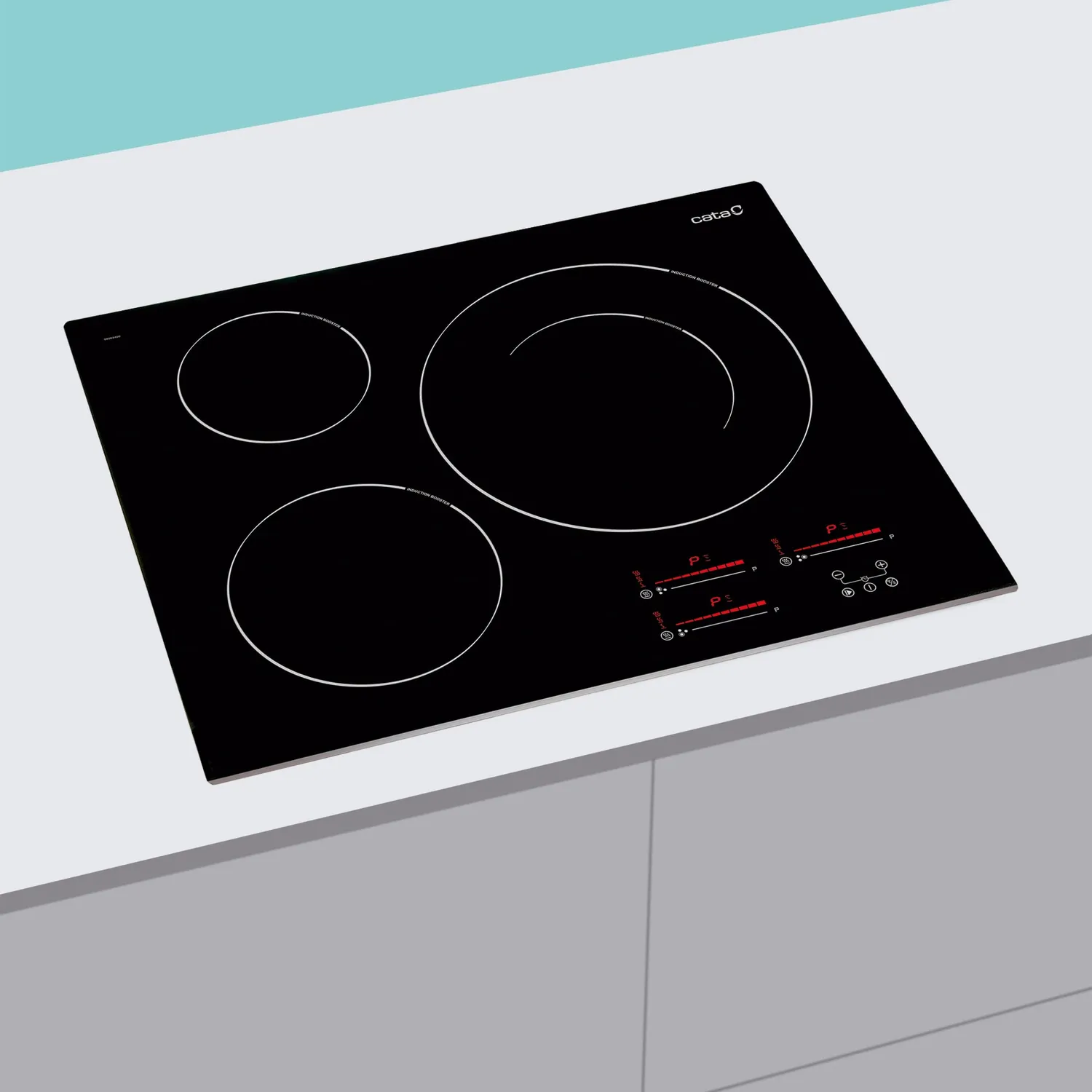 CATA INSB 6032 BK Induktionskochfeld 3 Zonen 7,1 kW