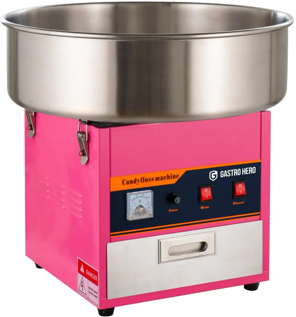 GastroHero Zuckerwattemaschine ZWM-ECO1 11kg Event