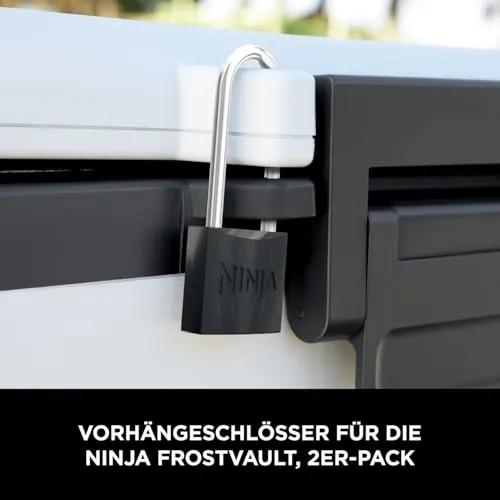 Ninja FrostVault Perfect-Fit Vorhängeschloss 2er Schwarz