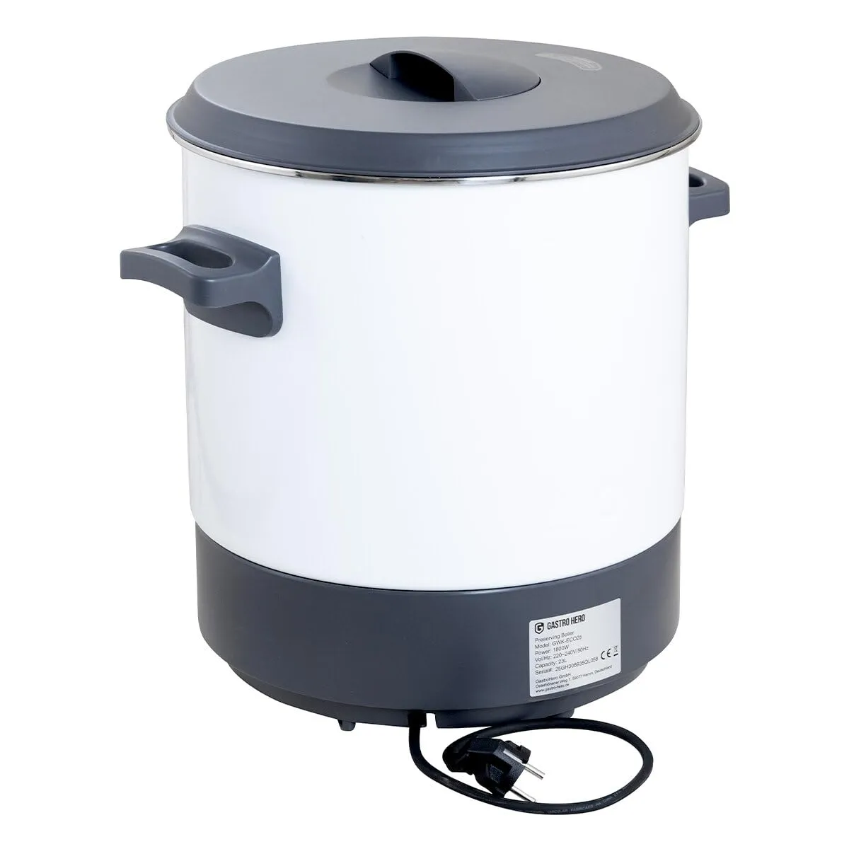 GastroHero GWK-ECO25 Glühweinkocher 23 L mit Hahn