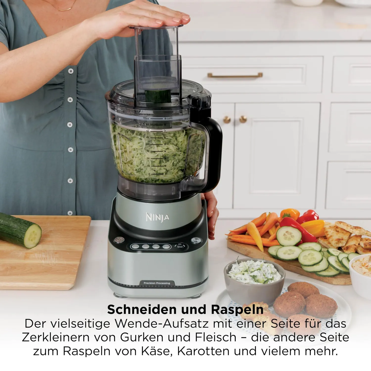 Ninja PrecisionPro Küchenmaschine 2,1 L Schwarz 850 W