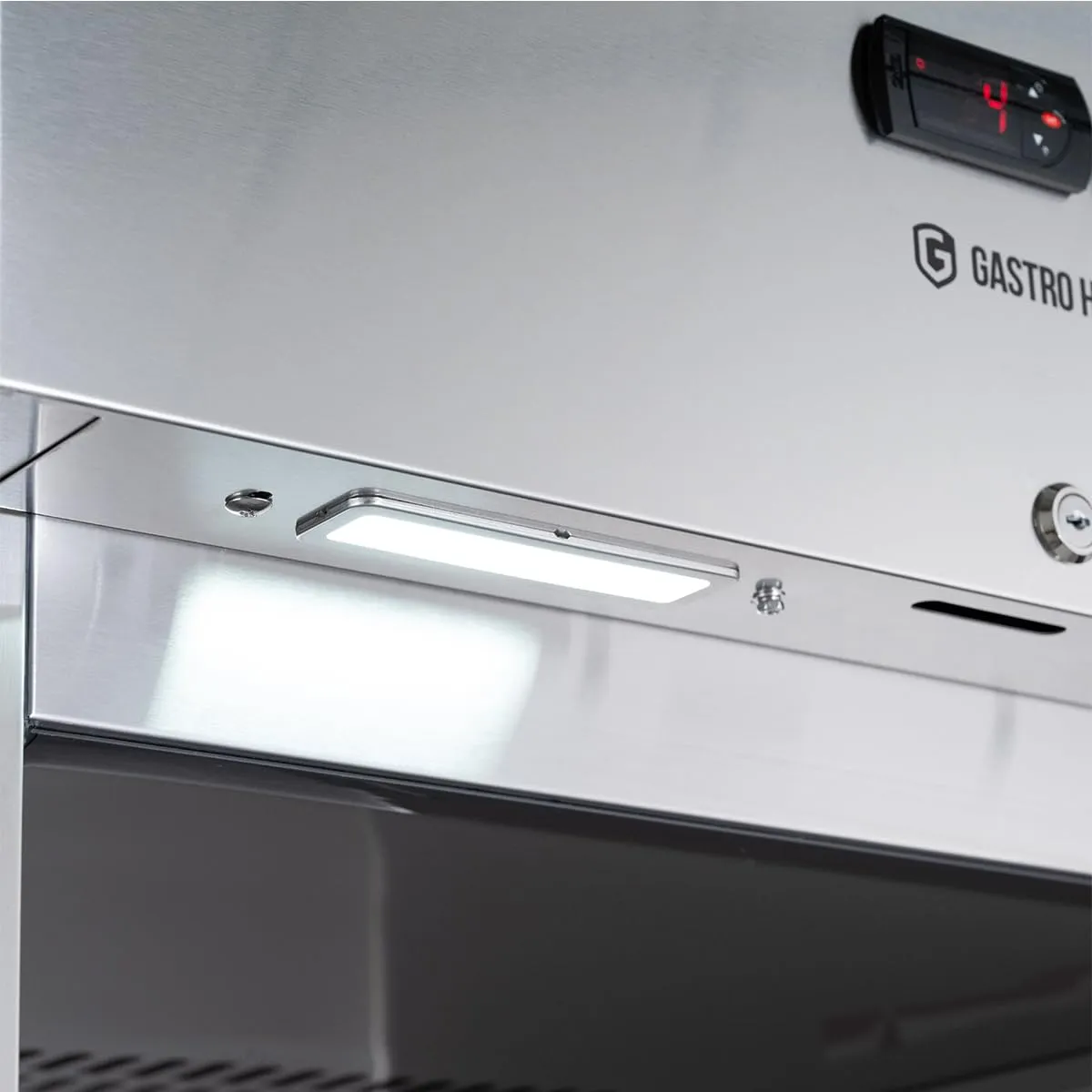 GastroHero ECO 600 Kühlschrank 600 L GN 2/1 Edelstahl