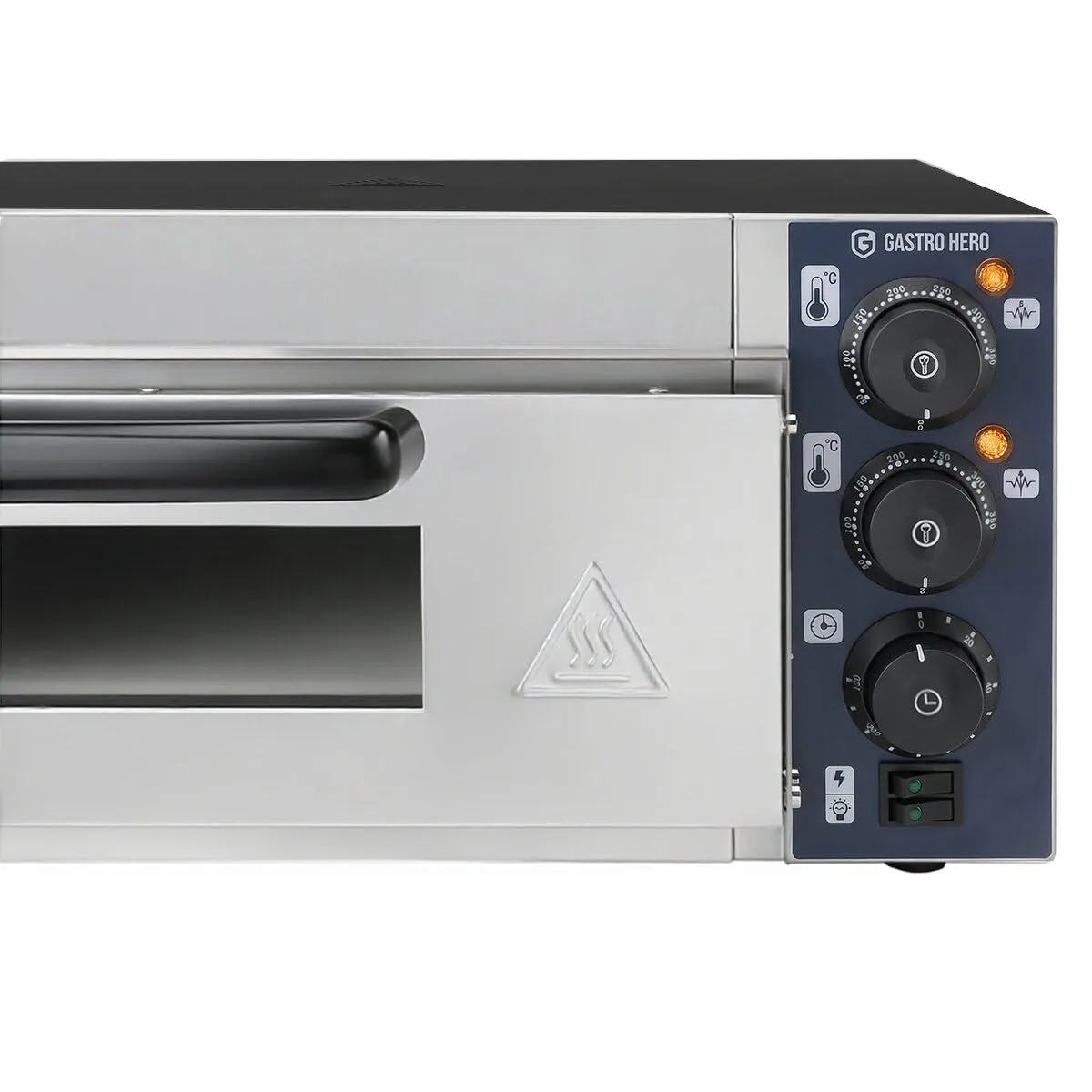 GastroHero Basic 35 Pizzaofen 35 cm 350 °C 2 kW