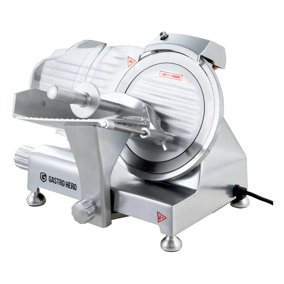 GastroHero ASM ASM 220 Aufschnittmaschine 220 mm Alu