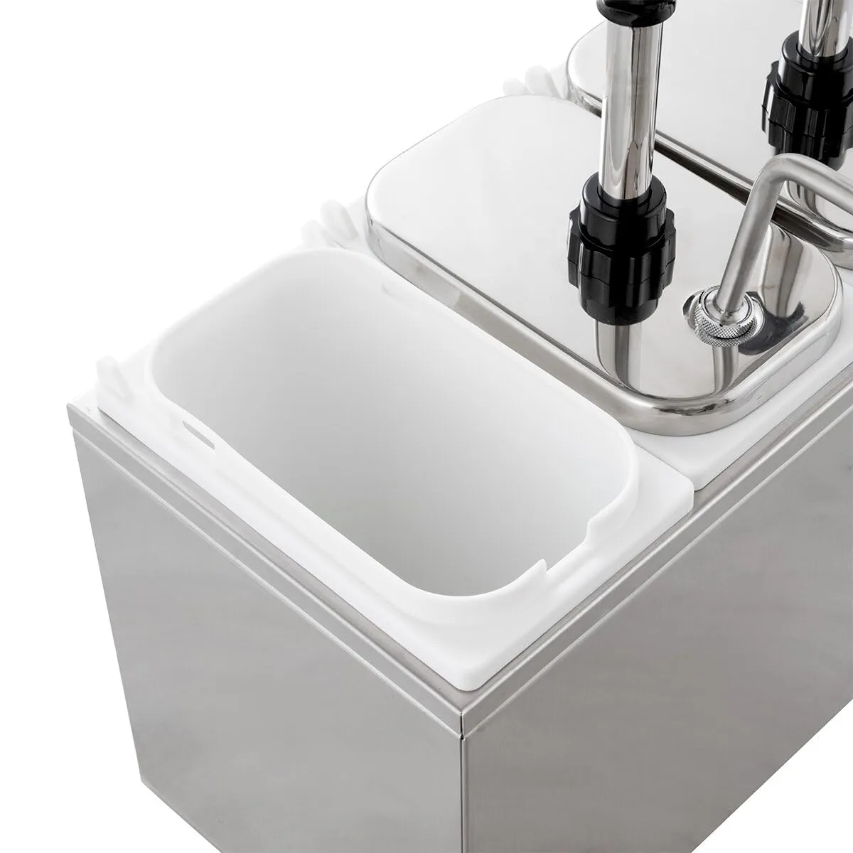 GastroHero SSE3X3SS Saucenspender 3x2 L Dosierpumpe