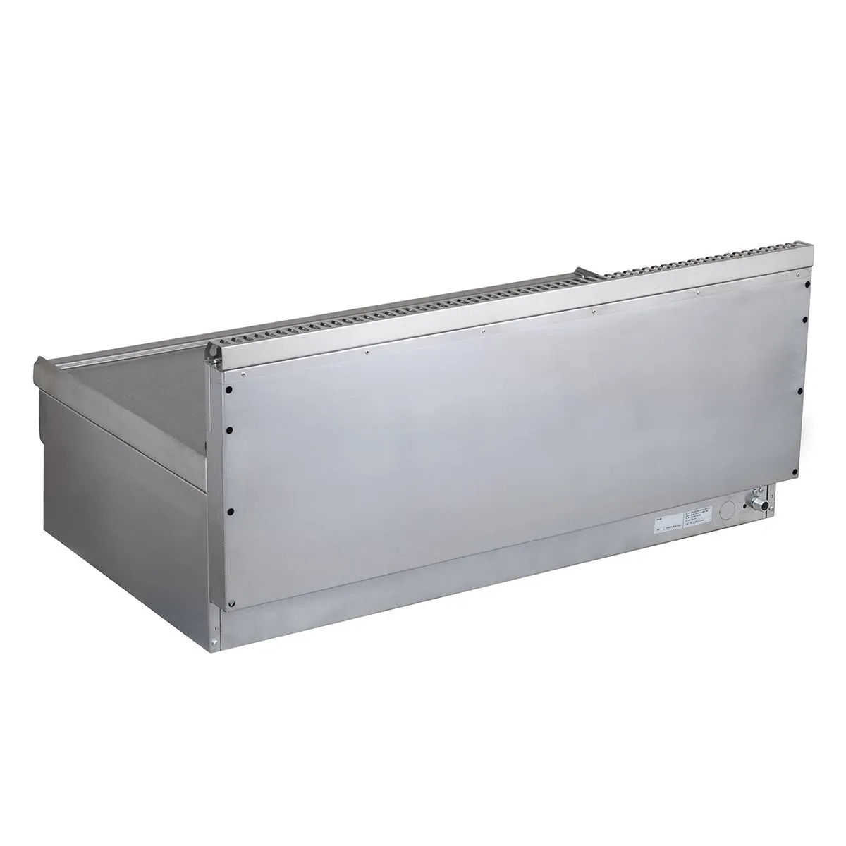 GastroHero MG106-03-003 Gas-Grillplatte 100x60 cm glatt