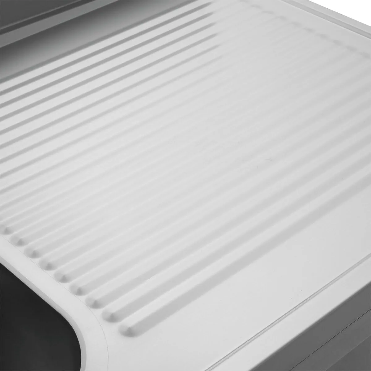 GastroHero Eco 18x7 Spülschrank 2 Becken links Edelstahl