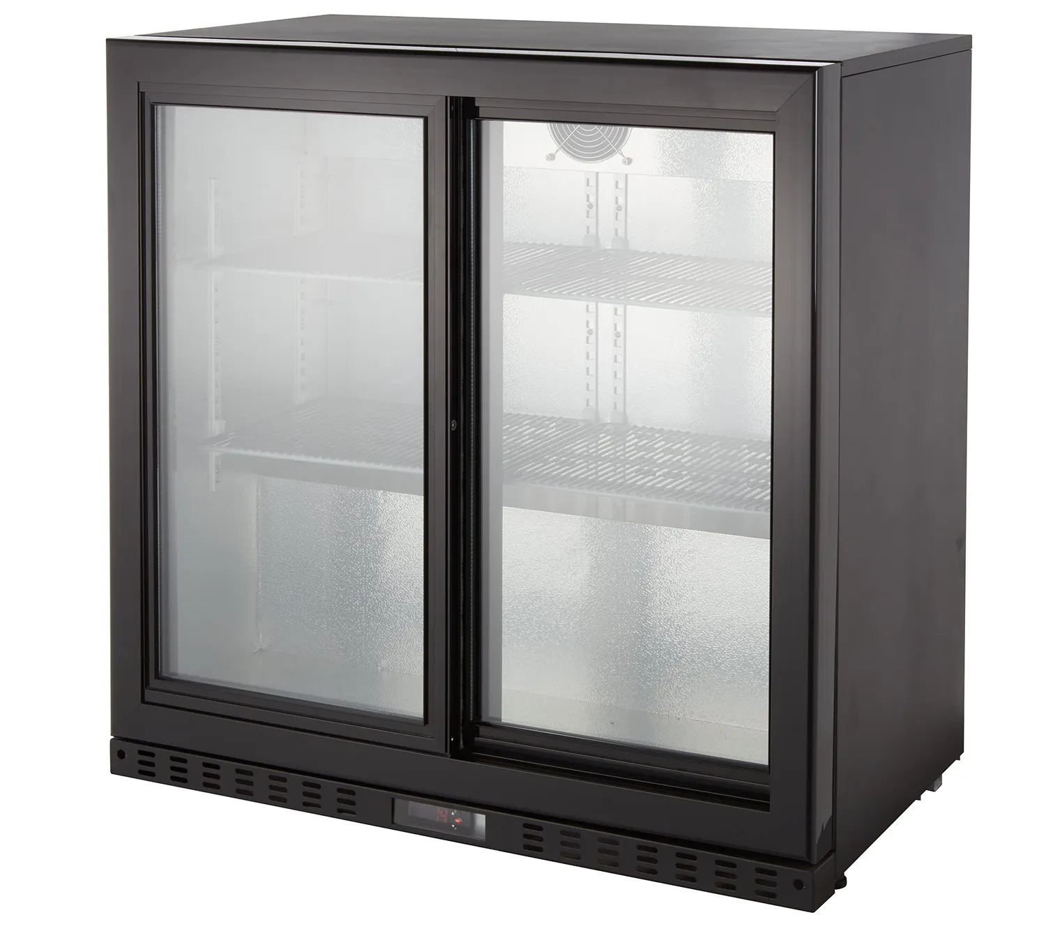 GastroHero ECO 208 Barkühlschrank 218 L schwarz