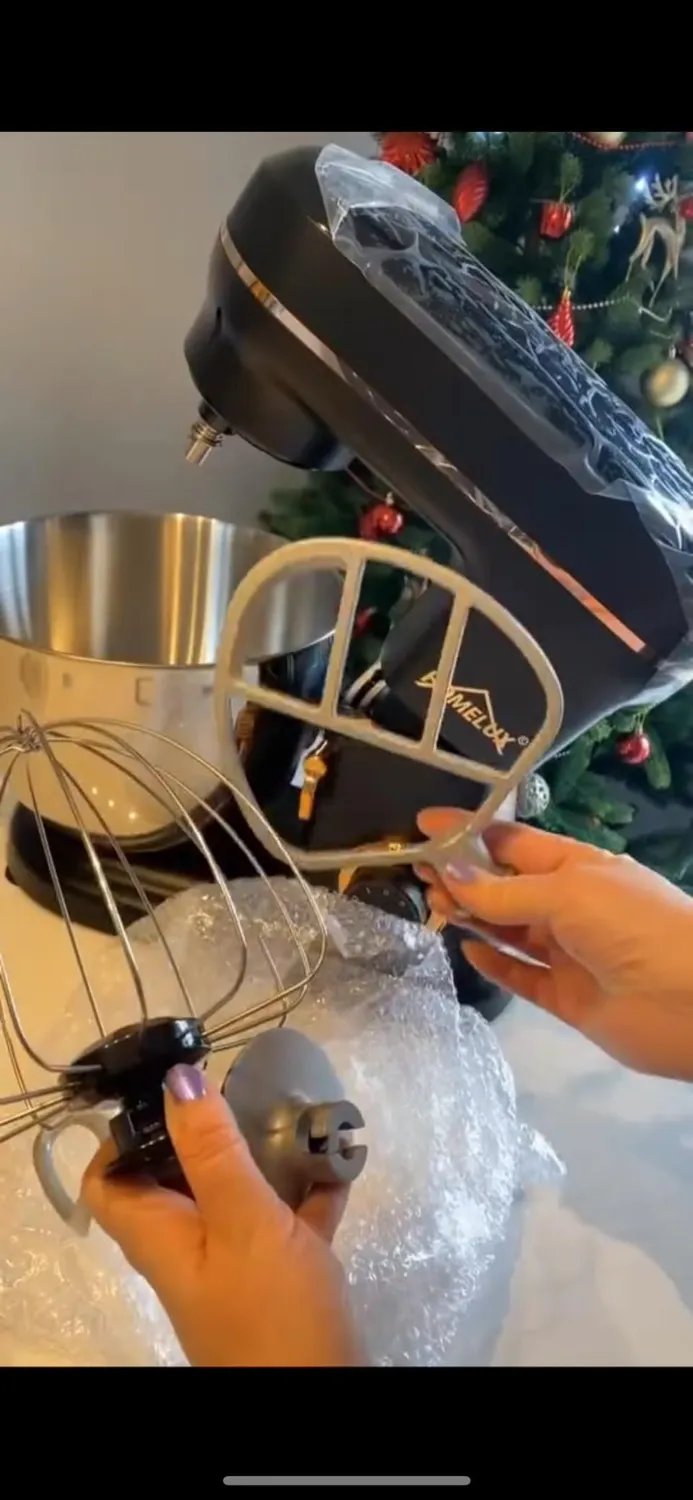 HOMELUX Küchenmaschine 1800 W 8 Liter 6-stufig