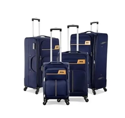 HOMELUX HL092 Kofferset 3tlg Hartschale schwarz ABS