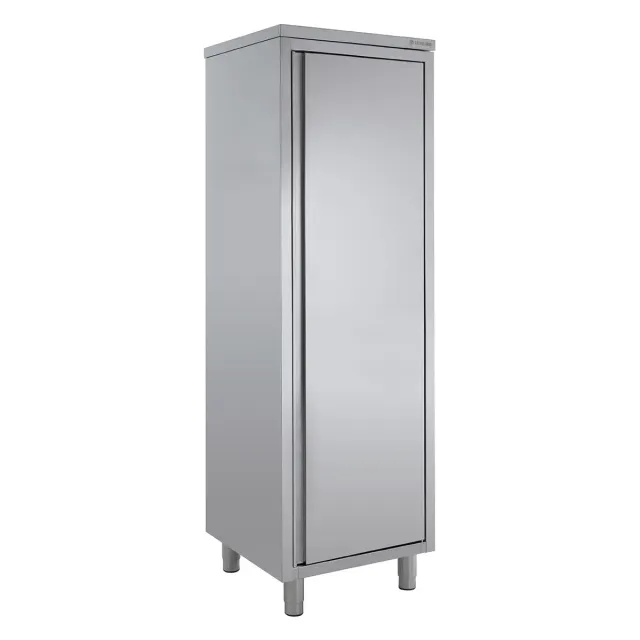 GastroHero Eco 6x6x20 Geschirrschrank Flügeltüren Edelstahl